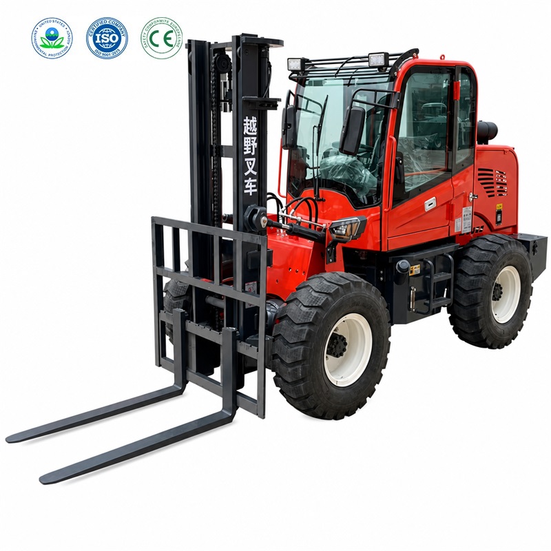 1.5톤 4WD 험지용 지게차 | 3m 리프트