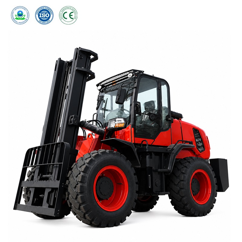 5톤 4WD 험지용 지게차