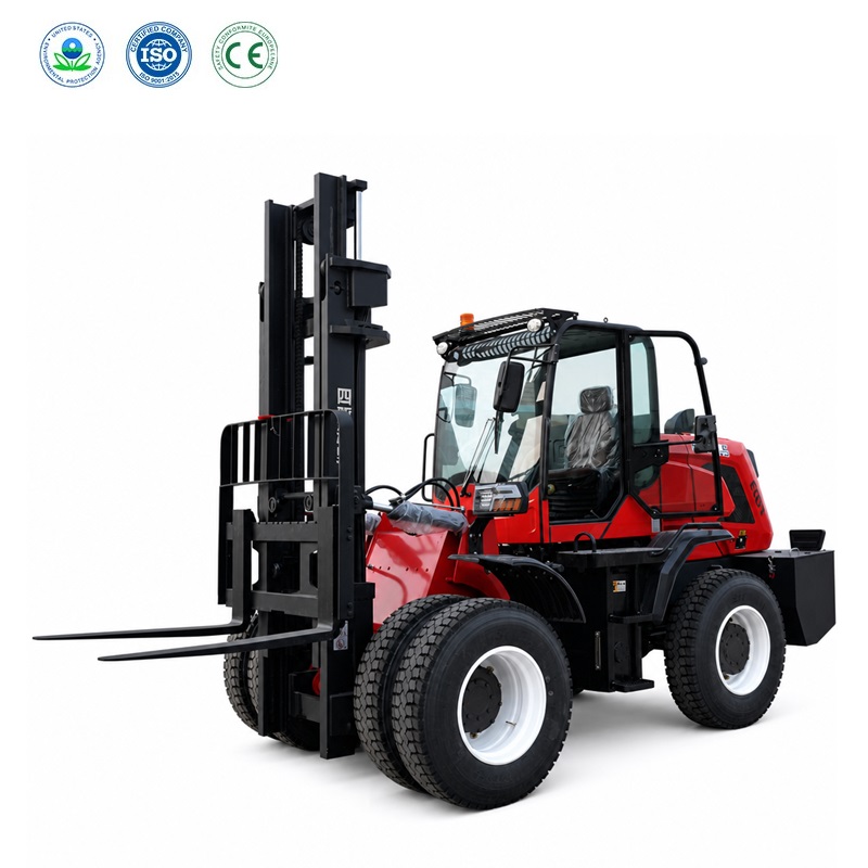 6톤 4WD 험지용 지게차 | 4m 리프트