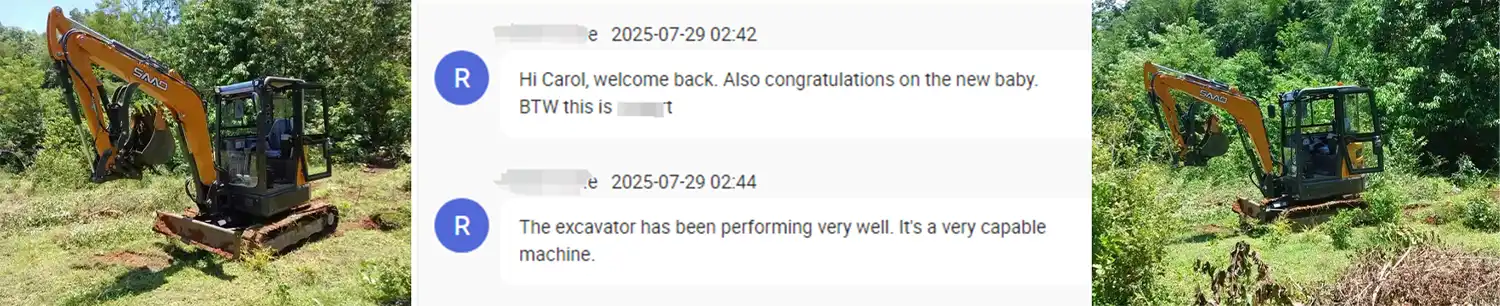 글로벌 고객 및 성공 사례 | 굴삭기